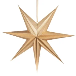 Sale Adventsstjerne Gull Julestjerner