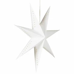 Sale Adventstjerne 75 cm hvit Julestjerner
