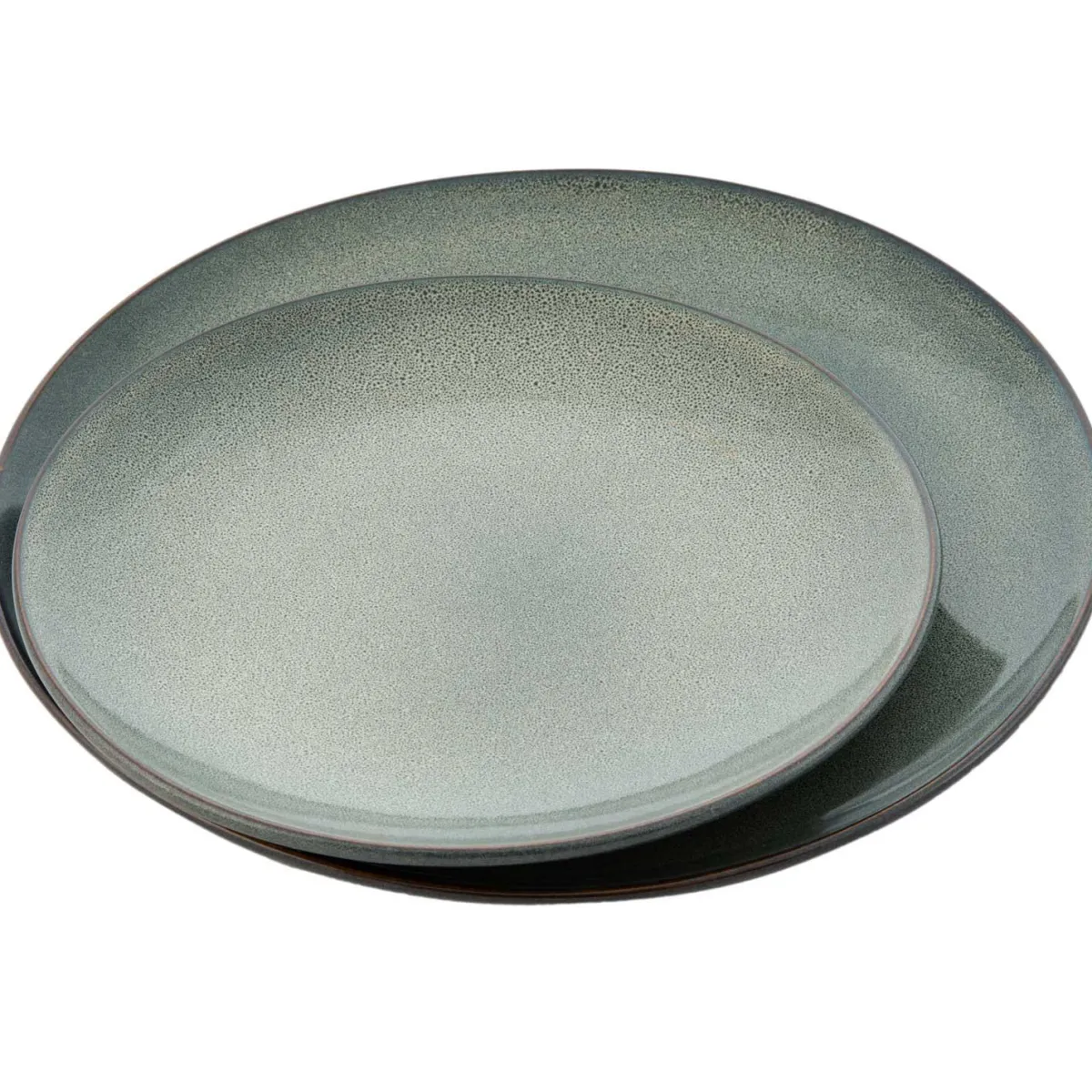 Hot Asjett Iben 21 cm grønn-blå Servise