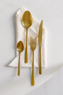 Discount Bestikksett Antwerpen 4pk, gull Bestikk