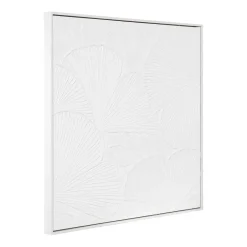 Bilde white flower 80 x 80 cm Veggbilder