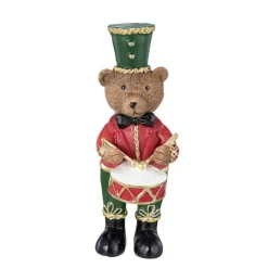 Sale Bjørn med tromme Julepynt