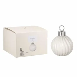 Discount Bordkortholder julekule 4 pk Servering|Juleservering