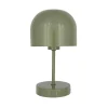 Discount Bordlampe Napoli oppladbar 24 cm grønn Lamper
