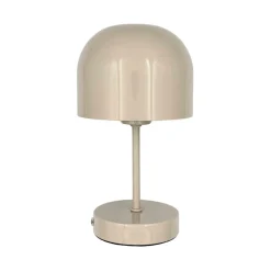 Bordlampe Napoli oppladbar 24 cm beige Lamper