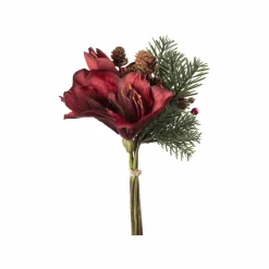 Best Bukett Amaryllis Kunstige Blomster|Juletrær Og Julegrønt