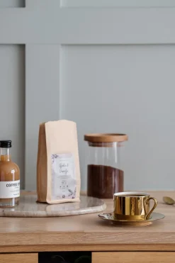 Online Cafesett Luksus kopp med skål Krus|Servise