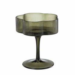 Discount Champagneglass Tira mørk grønn Glass|Gavetips