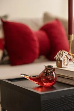 New Dekorfigur Dompap 8,5cm Pynt|Julepynt