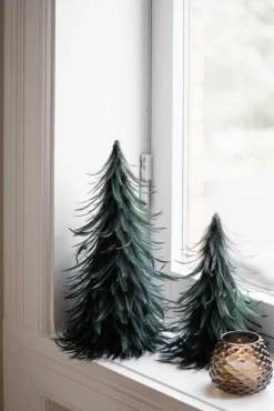 Best Dekortre Fjær 37cm Julepynt