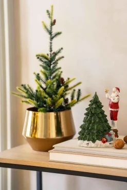 Sale Dekortre med julenisse Julepynt