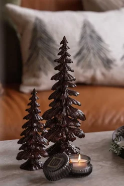 Outlet Dekortre Wren 36cm brun Pynt|Julepynt