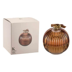 Discount Duftlys julekule Amber & Tonka Duftlys|Julelys Og Lysestaker