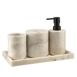 Best Fat Marmor beige Baderomsartikler