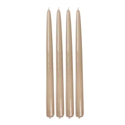 Outlet Festlys lakk 4pk lys beige Kronelys