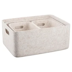 Hot Filtkurv S/4 beige Oppbevaring Og Kurver