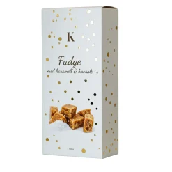 Fudge med karamell & havsalt Mat Og Drikke|Julemat Og Godteri