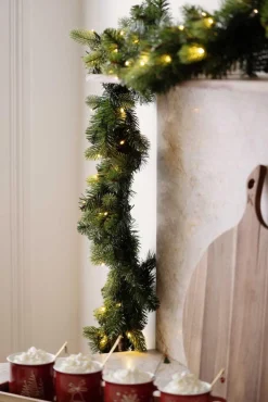 Sale Girlander med ledlys 270 cm Kunstige Blomster|Juletrær Og Julegrønt