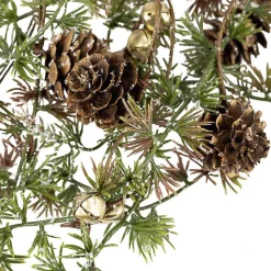 Outlet Girlander sedertre med snø Kunstige Blomster|Juletrær Og Julegrønt