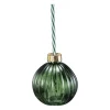 Online Glass julekule grønn Glass|Juleservering
