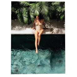 Glassbilde Basseng 60x80 Veggbilder