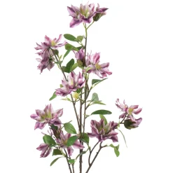 Hot Gren Klematis H 105 cm Kunstige Blomster