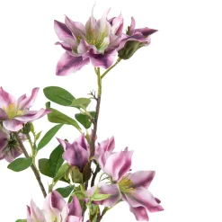 Hot Gren Klematis H 105 cm Kunstige Blomster