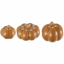 Outlet Gresskar i eske Oker Pynt