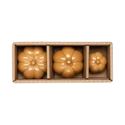 Outlet Gresskar i eske Oker Pynt