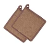 Hot Gryteklut Herringbone 2 pk brun Annen Tekstil|Kjøkkentekstil