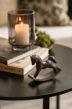 Best Gyngehest i mangotre 12 cm Pynt|Julepynt