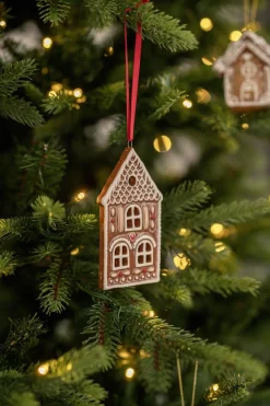 New Hengende Pepperkakehus Julepynt