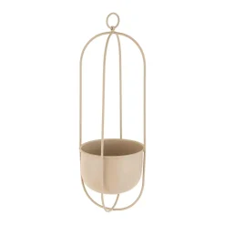 Best Hengepotte Singel 45 cm beige Blomsterpotter Og Pidestaller
