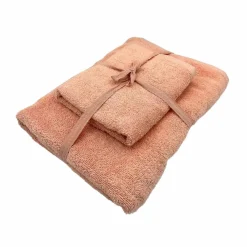 Discount Håndklesett 2 pk, fersken Annen Tekstil|Baderomsartikler