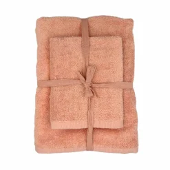 Discount Håndklesett 2 pk, fersken Annen Tekstil|Baderomsartikler