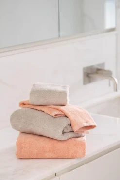 Discount Håndklesett 2 pk, fersken Annen Tekstil|Baderomsartikler