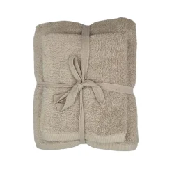 Sale Håndklesett 2 pk beige Annen Tekstil|Baderomsartikler