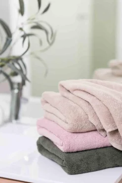 Sale Håndklesett 2 pk beige Annen Tekstil|Baderomsartikler