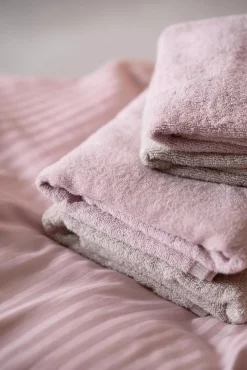 Sale Håndklesett 2 pk rosa Annen Tekstil|Baderomsartikler