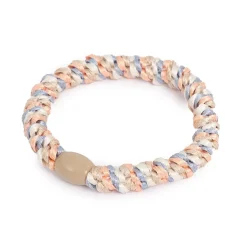 New Hårstrikk Tuttifrutti Coral/blå/grå/beige Hårstrikk