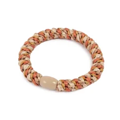 Outlet Hårstrikk, tuttifrutti, rust, gull, taupe Hårstrikk