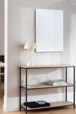 Discount Hylle Naima lav Lys Eik Hyller