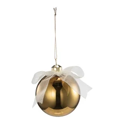 Hot Julekule Beauty med sløyfe Julekuler