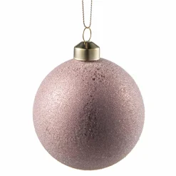 Sale Julekule frost rosa Julekuler