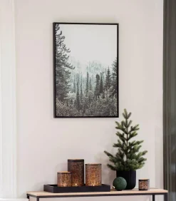 Hot Julekule glitter perle 8cm grønn Julekuler