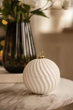 Discount Julekule krukke hvit Gavetips|Julepynt