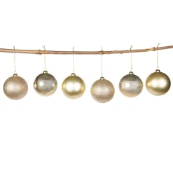 Discount Julekule mix 6 pack gull Julekuler