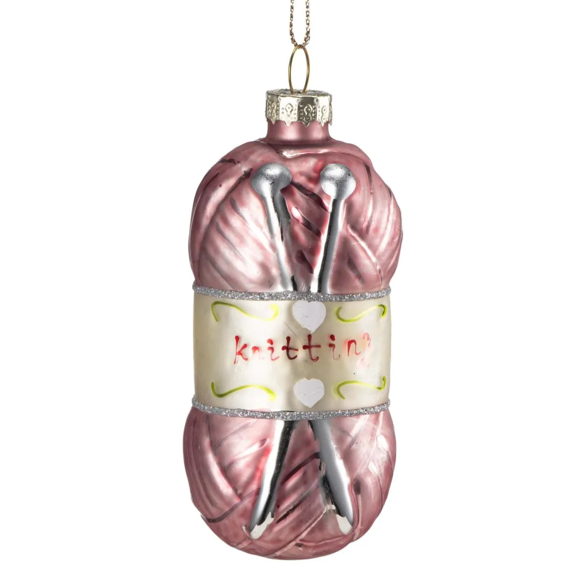 Best Julekule nøste, rosa Julekuler