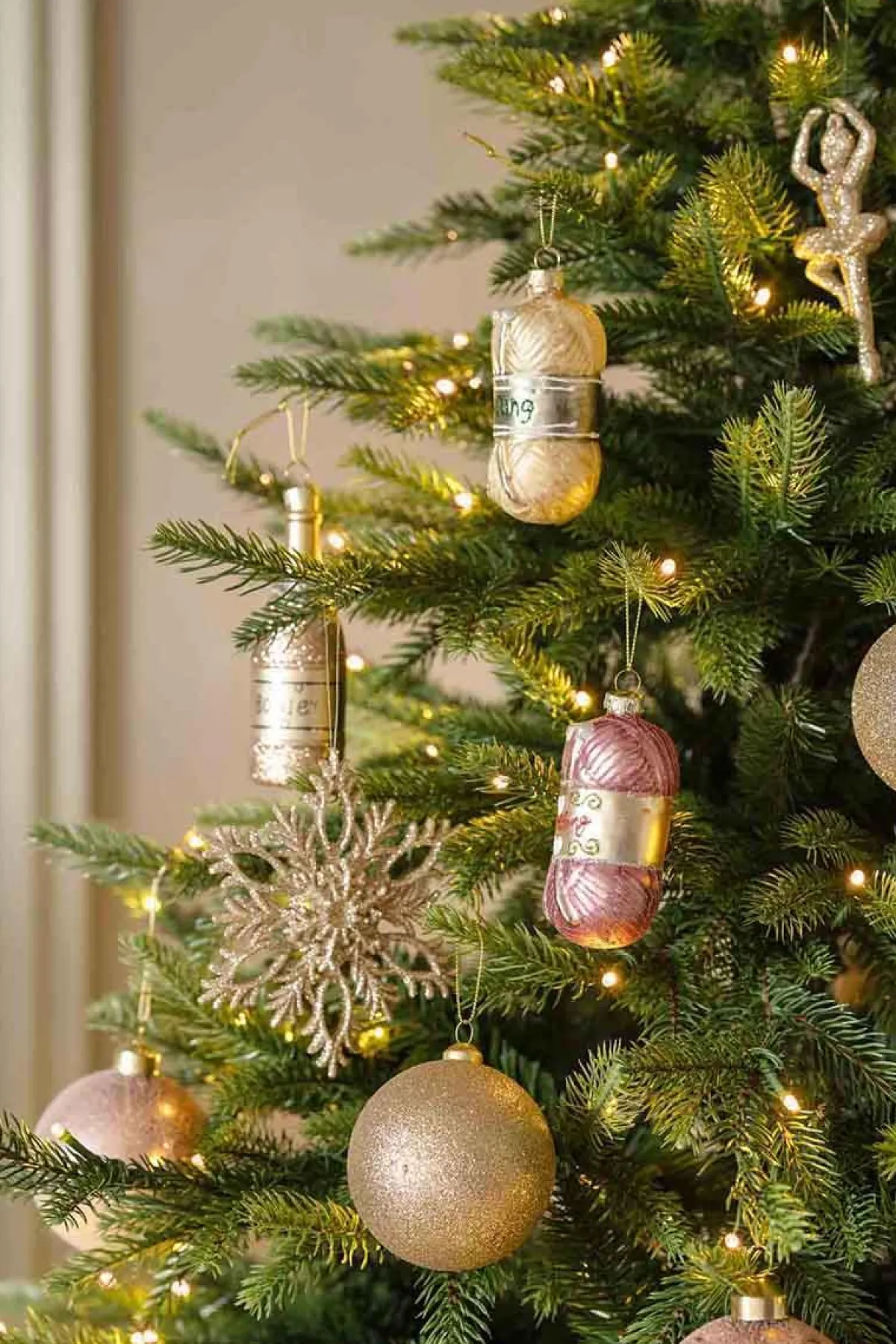 Best Julekule nøste, rosa Julekuler