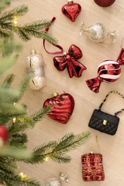 Clearance Juletrepynt hjerte Julekuler